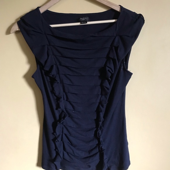 Anthropologie Tops - SALE 2/32! Deletta skeezebox in navy blue